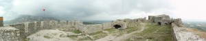 Die Rozafa Festung in Shkoder
