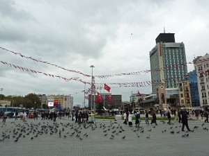 Taksim Square on Republican Day