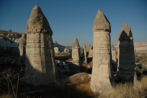 The rock formations in Zemi Valley