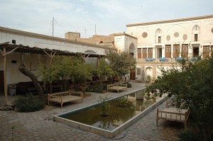 The traditional hotel Khan-e Ehsan