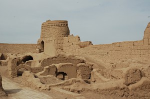 Die Burg Narein in Meybod