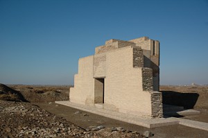 Das letzte erhaltene Stadttor der ehemaligen Festung Konye-Urgench