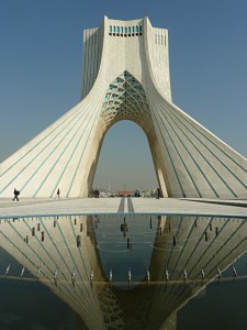 Azadi Turm zur Feier des 2500-jährigen Bestehens des persischen Reichs