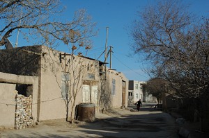 Street in the old town of Khiva