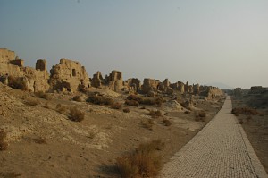 The ruins of Jiaohe