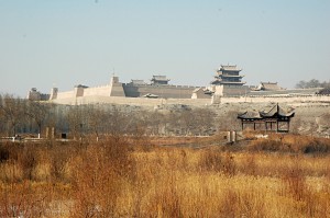 Das Fort von Jiayuguan