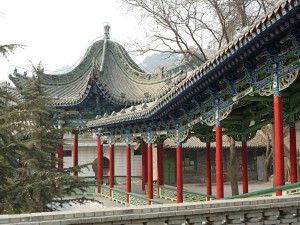 Temples near the White Pagoda in Lanzhou