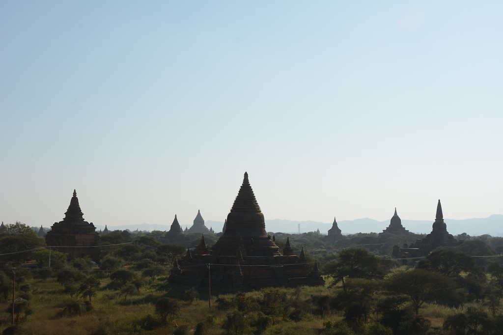 Bagan during the afternoon