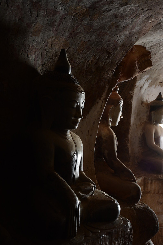 The cave labyrinth at Pho Win Daung