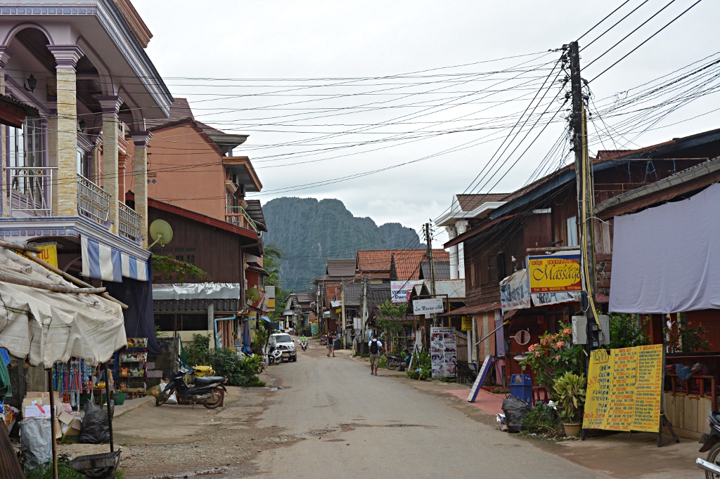 A lot on offer in Vang Vieng