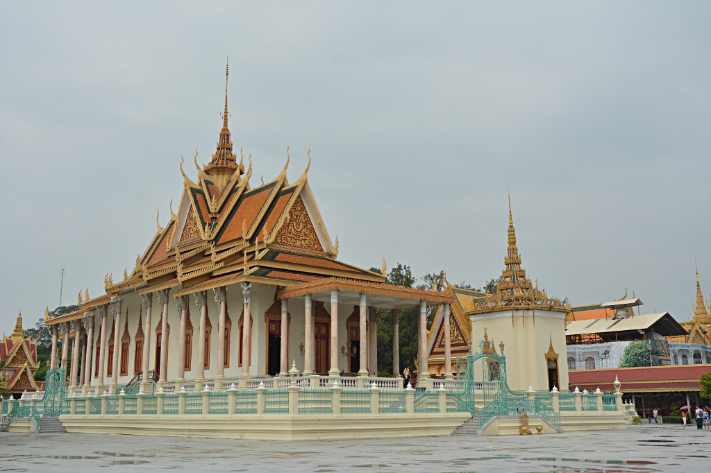 Die Silberpagoda im Königspalast von Phnom Penh