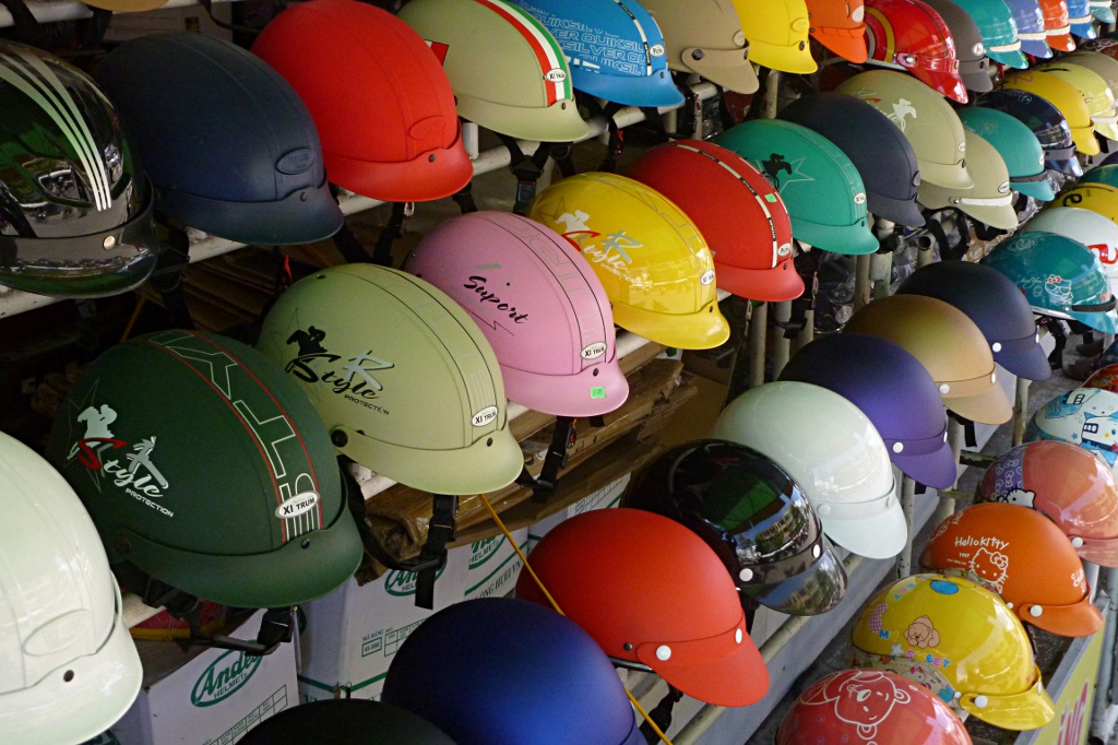 Smart heads protect themselves! Even smarter ones chose a beautiful helmet to do so