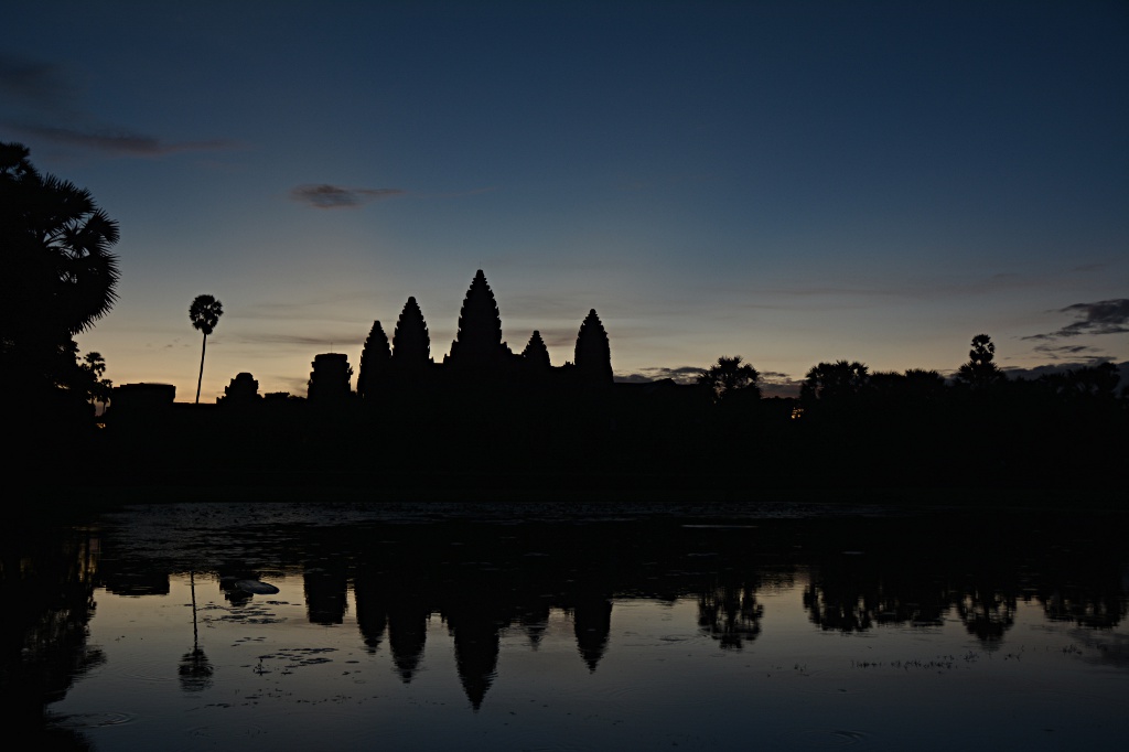 Angkor Wat um 5:37 Uhr